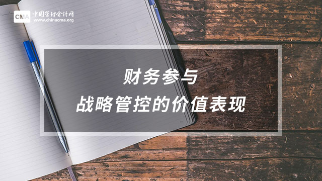 財(cái)務(wù)參與戰(zhàn)略及投資管控的價(jià)值表現(xiàn)